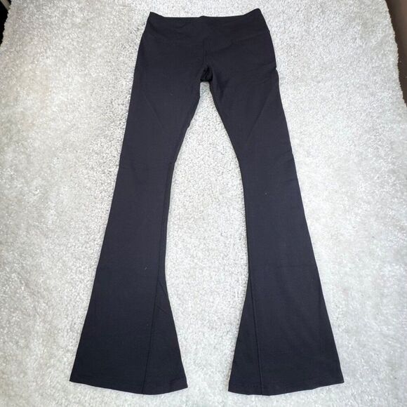 Splits 59 Flare Leggings Black Red Mesh Back Panel 33" Inseam - Picture 1 of 7